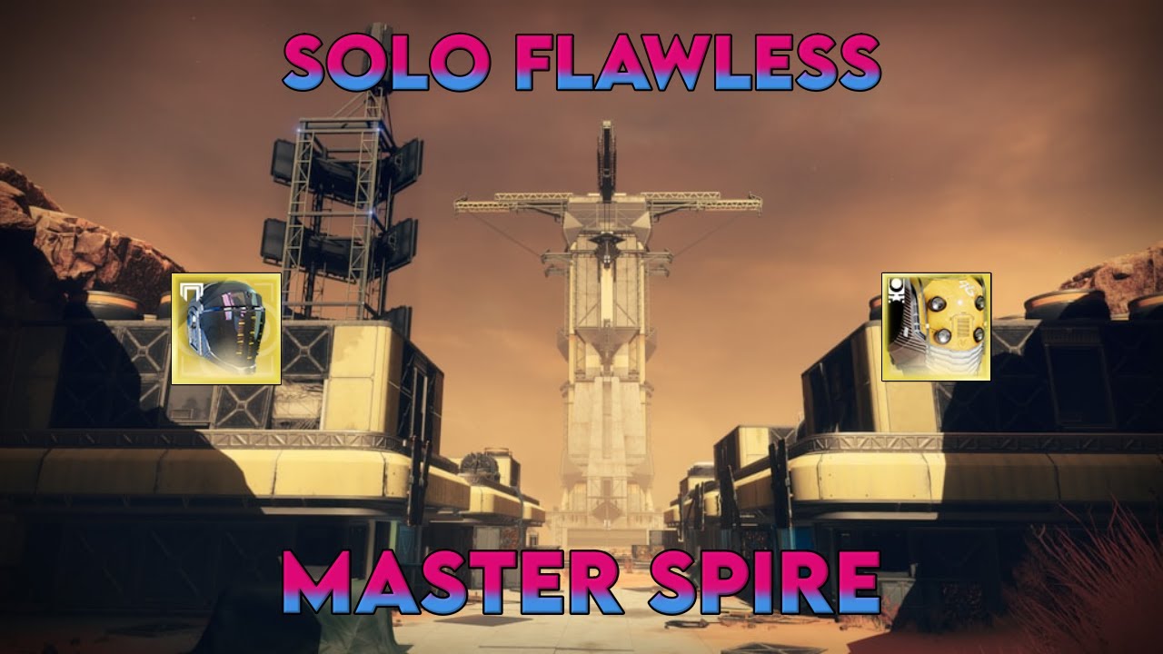 Solo Flawless Master Spire of the Watcher Dungeon [Titan]