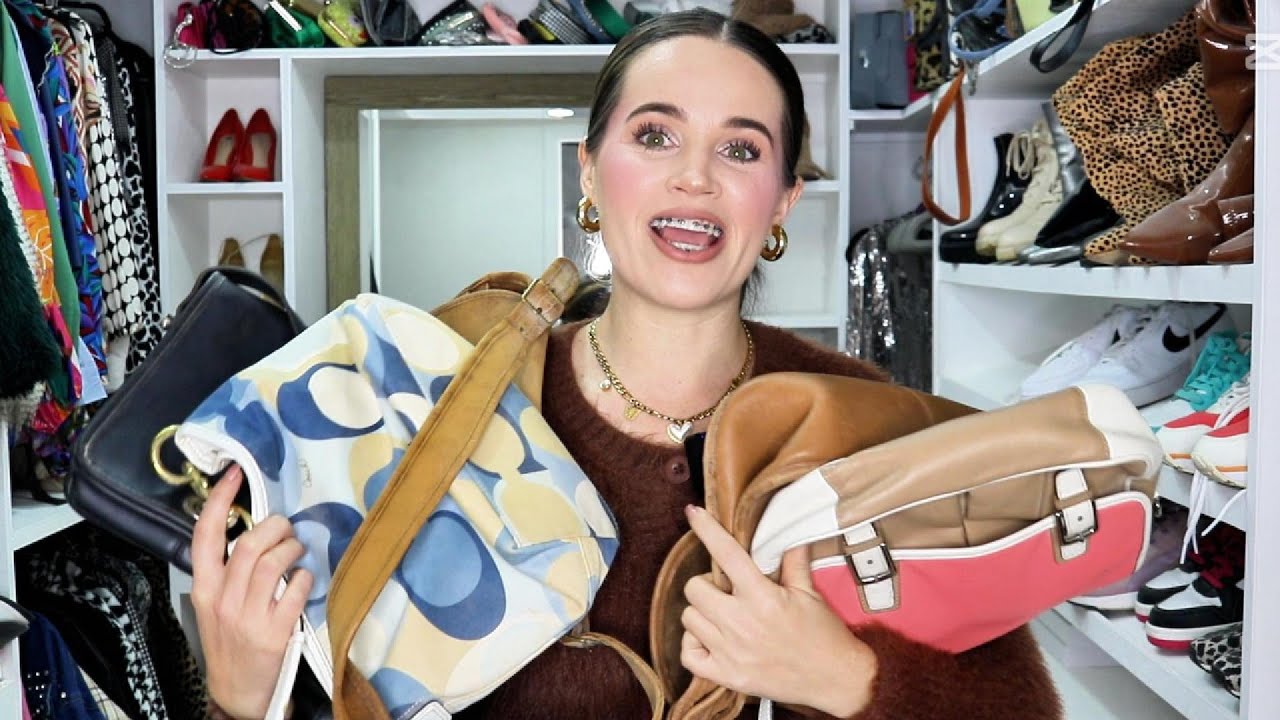 Mi colección de bolsas Coach que he comprado en el tianguis 😱