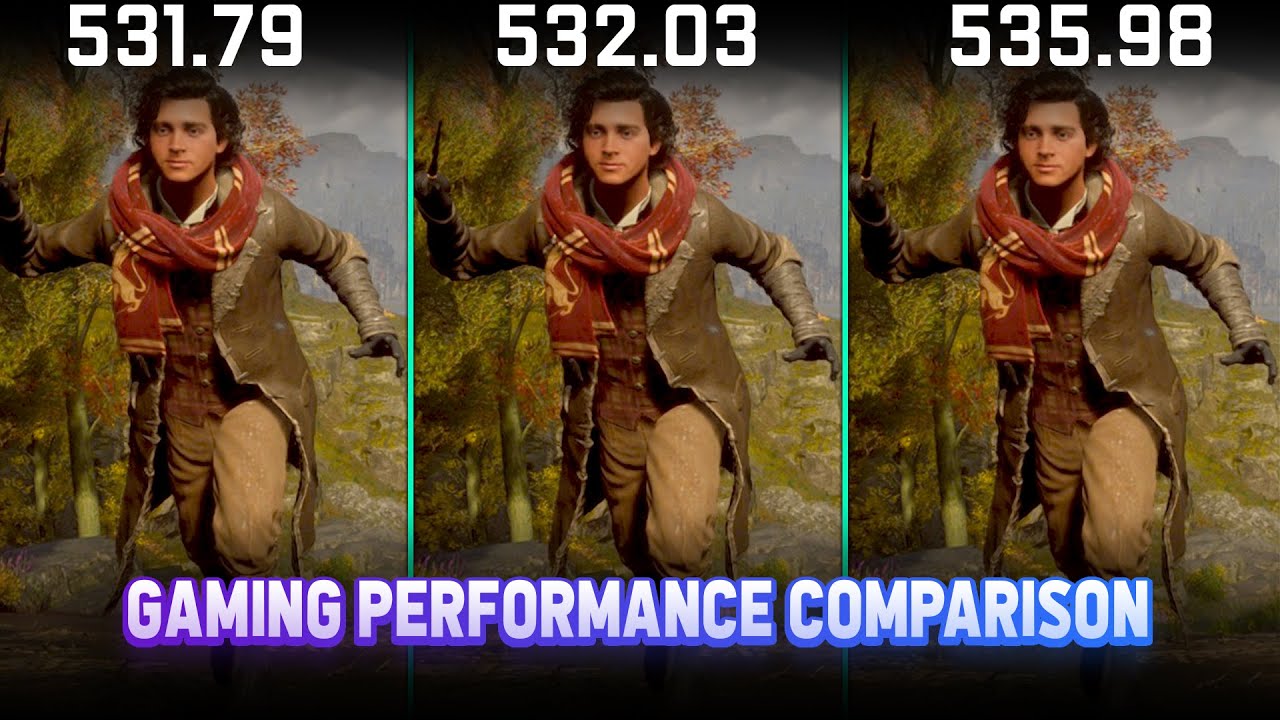 Nvidia Drivers Faceoff: 535.98 vs 532.03 vs 531.79 - Test in 7 Games | GTX 1650 - Comparison