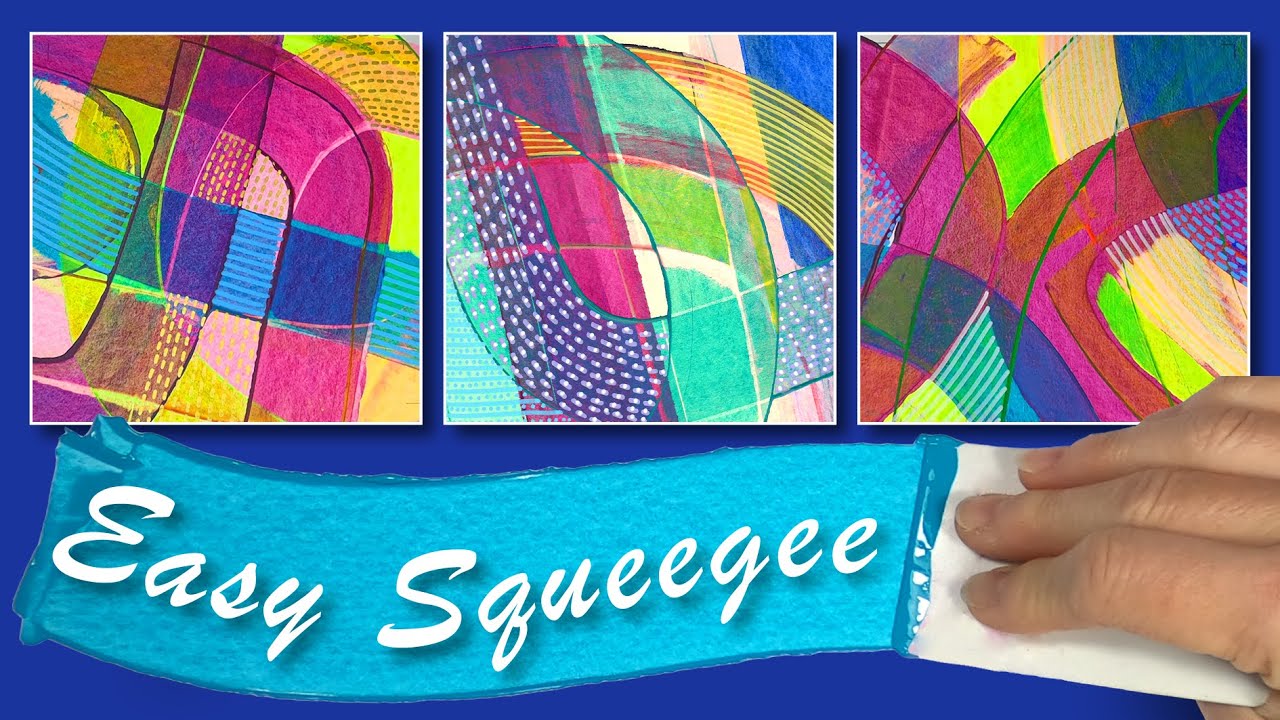 Easy Squeegee: paint scraping made simple for the classroom.