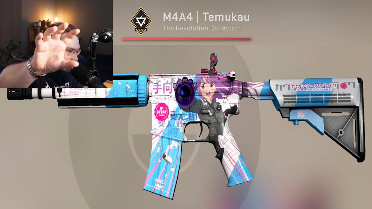 ohnepixel loses it after seeing the new m4a4