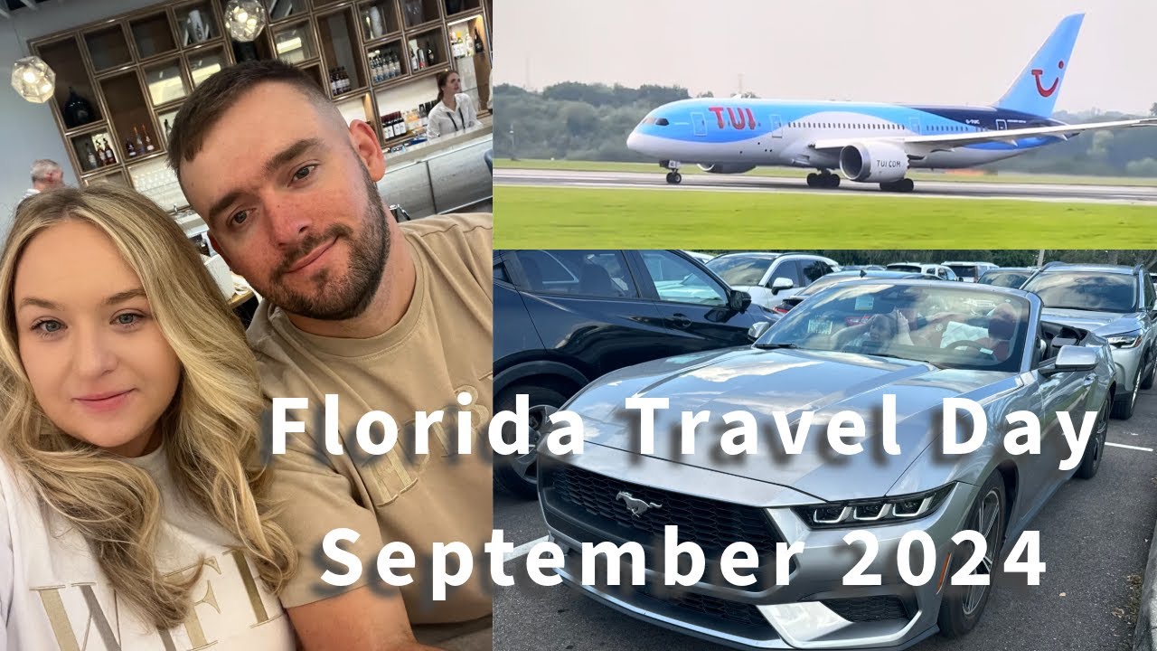 ORLANDO FLORIDA TRAVEL DAY | TUI Premium | September 2024 | MAN-MLB | Evening At HHN!