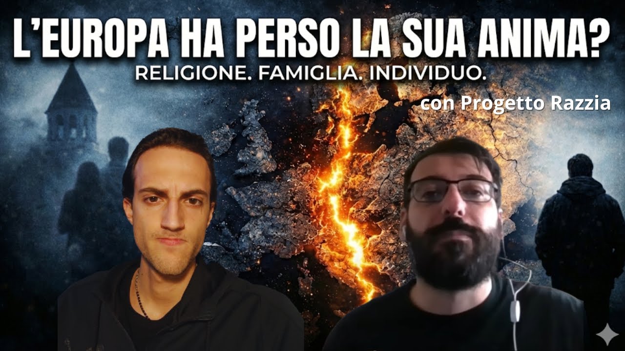 IL FALLIMENTO EUROPEO: Senza Dio, senza famiglia, senza identit&agrave; (con Progetto razzia)
