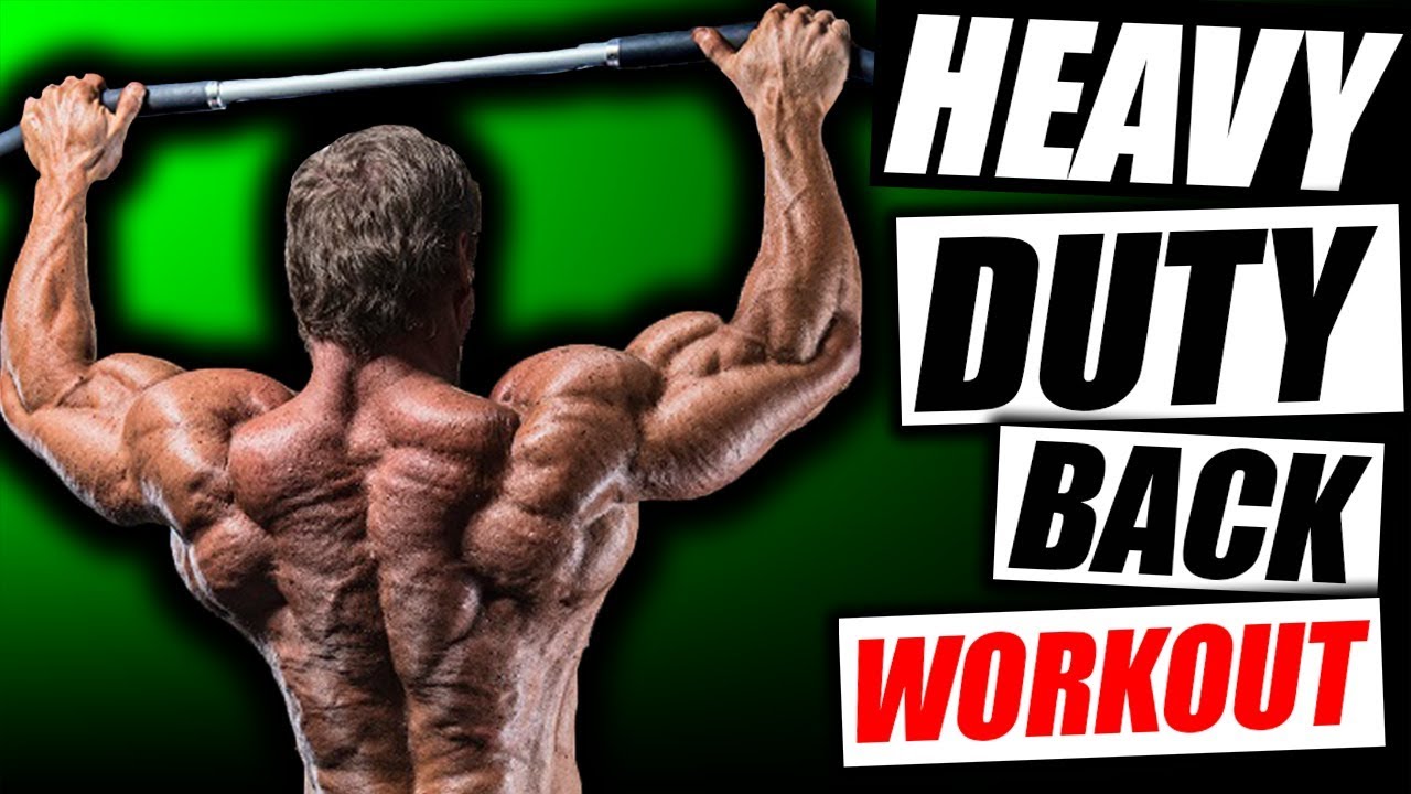 Heavy Duty Back Workout & Lower Body Athletic Work