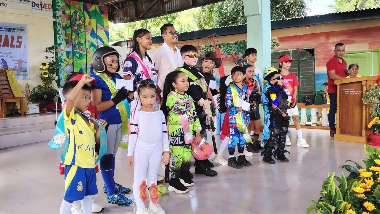 MAGLAOI ELEMENTARY SCHOOL INTRAMURALS 2025 ( Trevor's first Competition) 