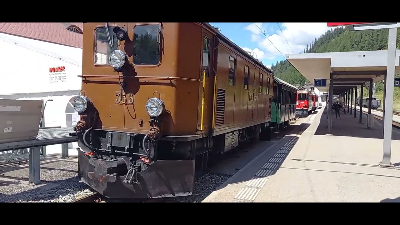 AlbulaMuseum 10 Jhare Festival..G 3/4 11 Rhb Heidi.#Ge 4/6 353 Rhb HISTORIC #