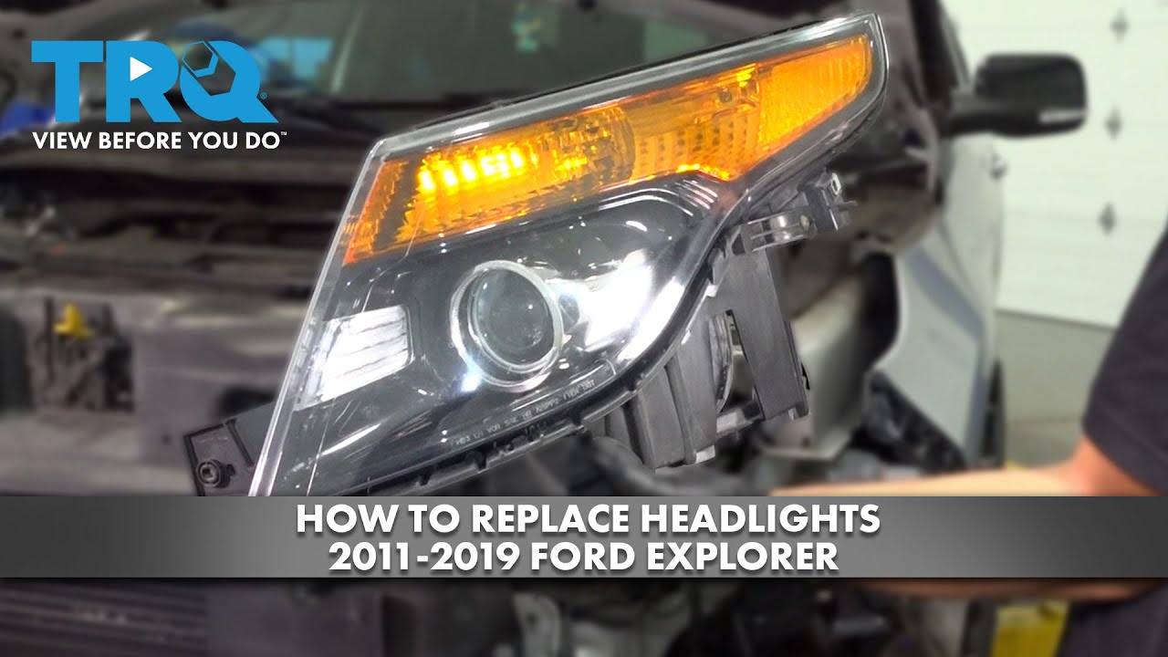 Как заменить фары Ford Explorer 2011-2019