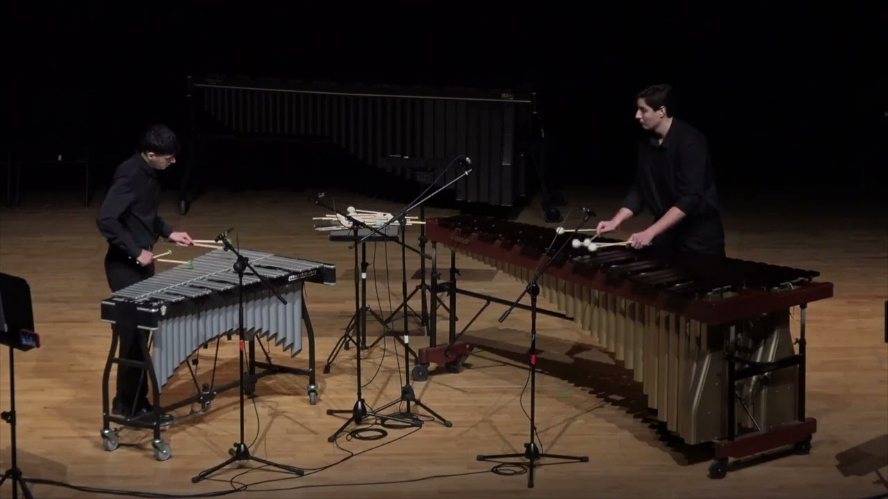Granada de I. Albéniz para duo de vibrafono y marimba