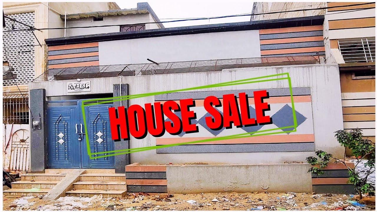 80 SQY Brand New Single Story House For Sale | North Karachi Rehmania Mor | Sasta Ghar For Sale
