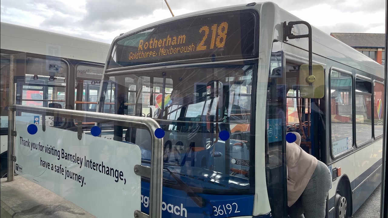 218 Stagecoach Bus - Barnsley to Rotherham via Mexborough