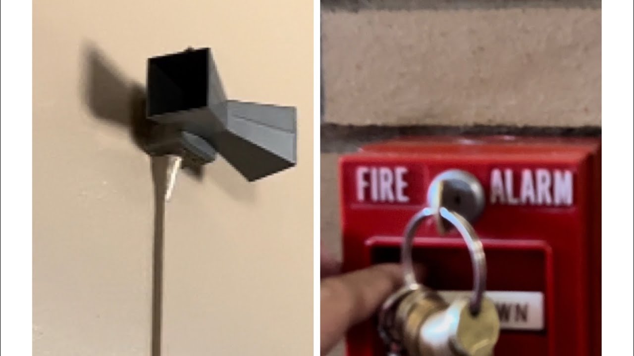 Fire Alarm Inspection 22!! Projector Horns!