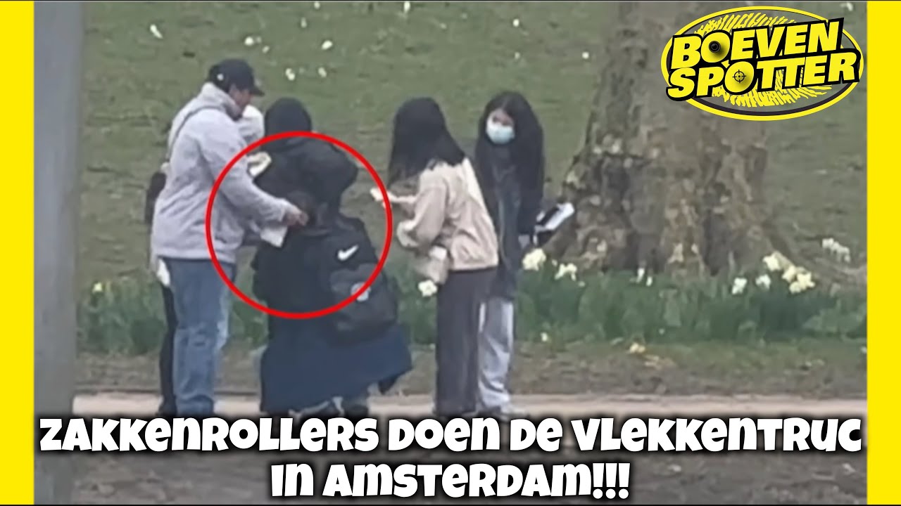 BOEVENSPOTTER - ZAKKENROLLERS DOEN DE VOGELPOEPTRUC IN AMSTERDAM!! #182