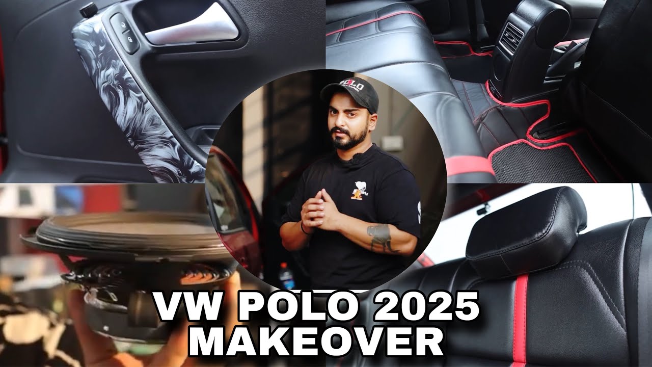 CLASSY Modified Polo 2025-PAINT PROTECTION FILM, CONVERSION KIT, SEAT COVERS, 9D MATS, ALLOY WHEELS