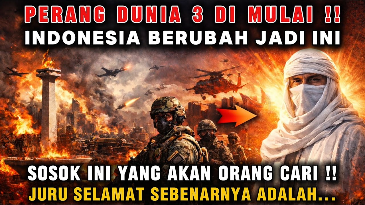 GEGER‼️PERANG DUNIA KE 3 DIMULAI DUNIA AKAN MENCARI SOSOK INI JURU SELAMAT SEBENARNYA ADALAH...