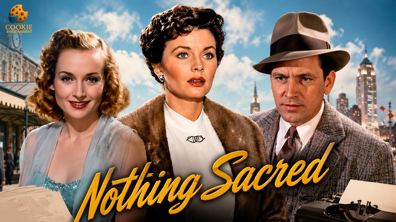 Nothing Sacred (1937) | Carole Lombard, Fredric March | Classic Comedy Romance Film