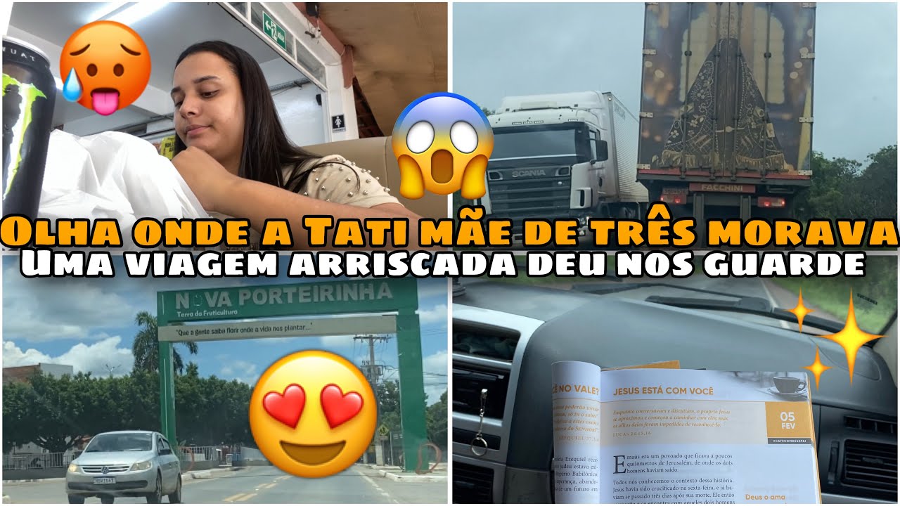 ENFRENTAMOS UMA VIAGEM PERIGOSA DEUS NOS GUARDOU !! Minha mãe não esperava isso!