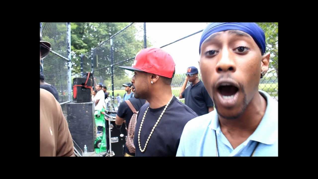 Doc Holiday  interviews  @IAmEBOI & RAHLEEK @ Week 5 2011 Canarsie Music & Arts festival/W2C pt II