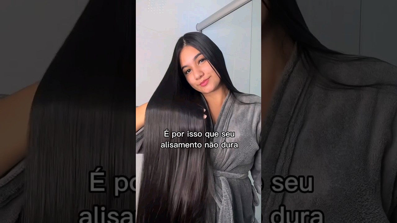 &Eacute; por isso que seu alisamento n&atilde;o dura!!❌🥺 #shorts #cabelo #dicas #hair #cabelos #alisada #rapunzel