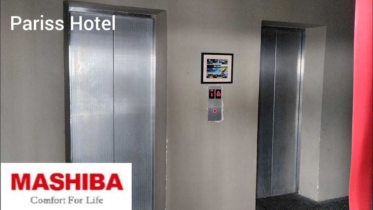 Mashiba Oracle Traction Elevator at Pariss Hotel in Johor Bahru, Johor, Malaysia.