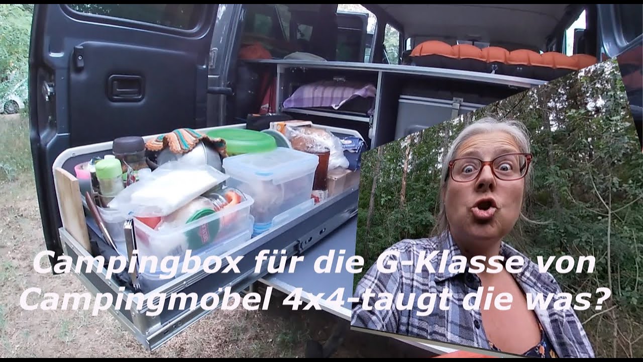 Ququq G-Box vs. Campingmöbel 4x4 Campingbox für die G-Klasse