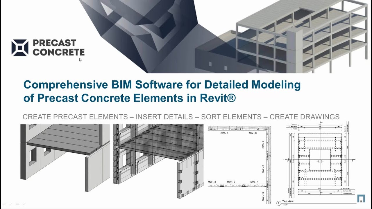 A structural dream-come-true: Say hello to the Precast Concrete Suite for Revit