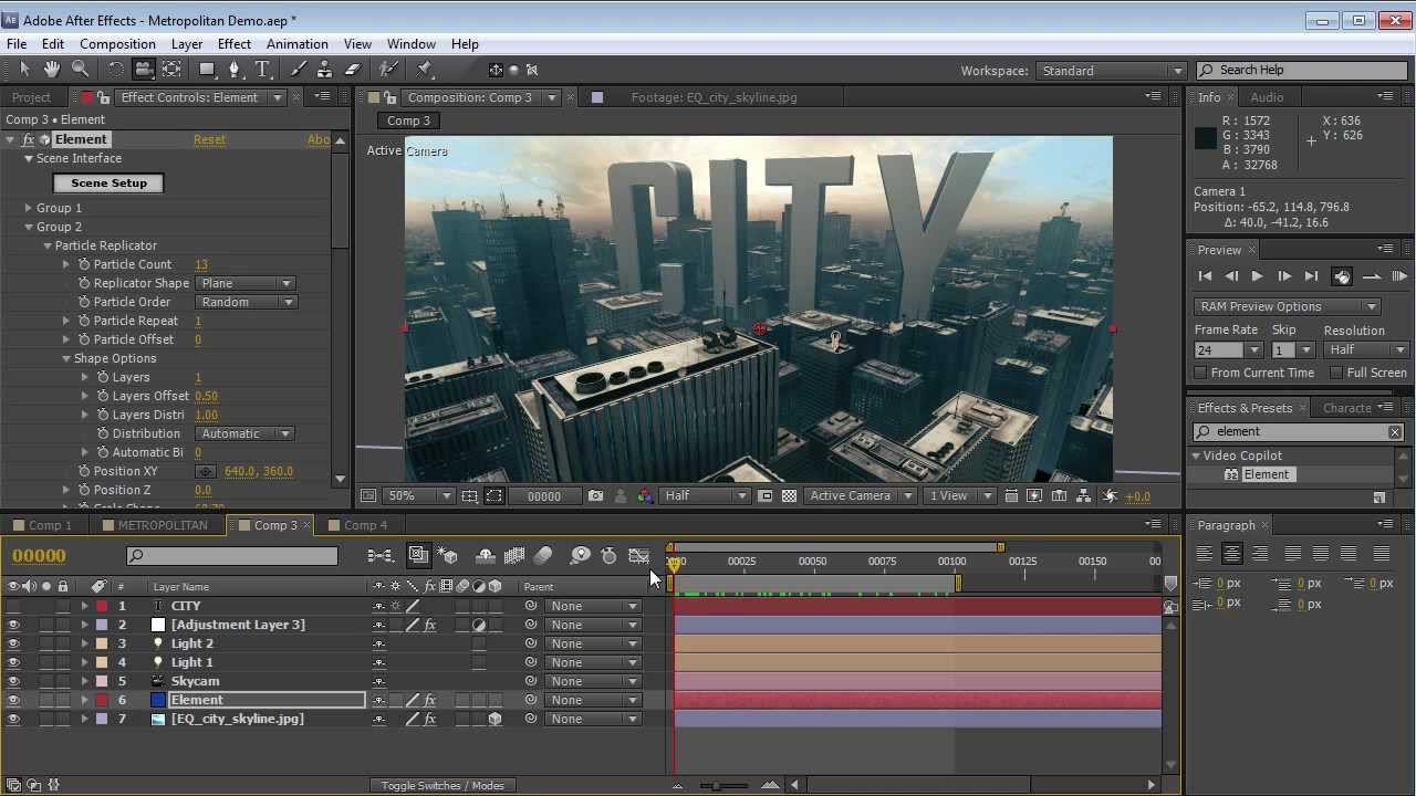 Metropolitan 3D City Tutorial