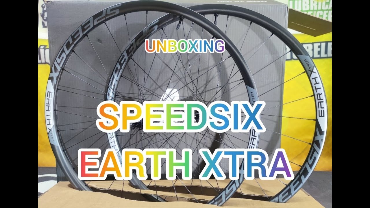 Ruedas de Carbono Speedsix Earth Xtra. Ruedas de carbono bicicleta de Montaña.