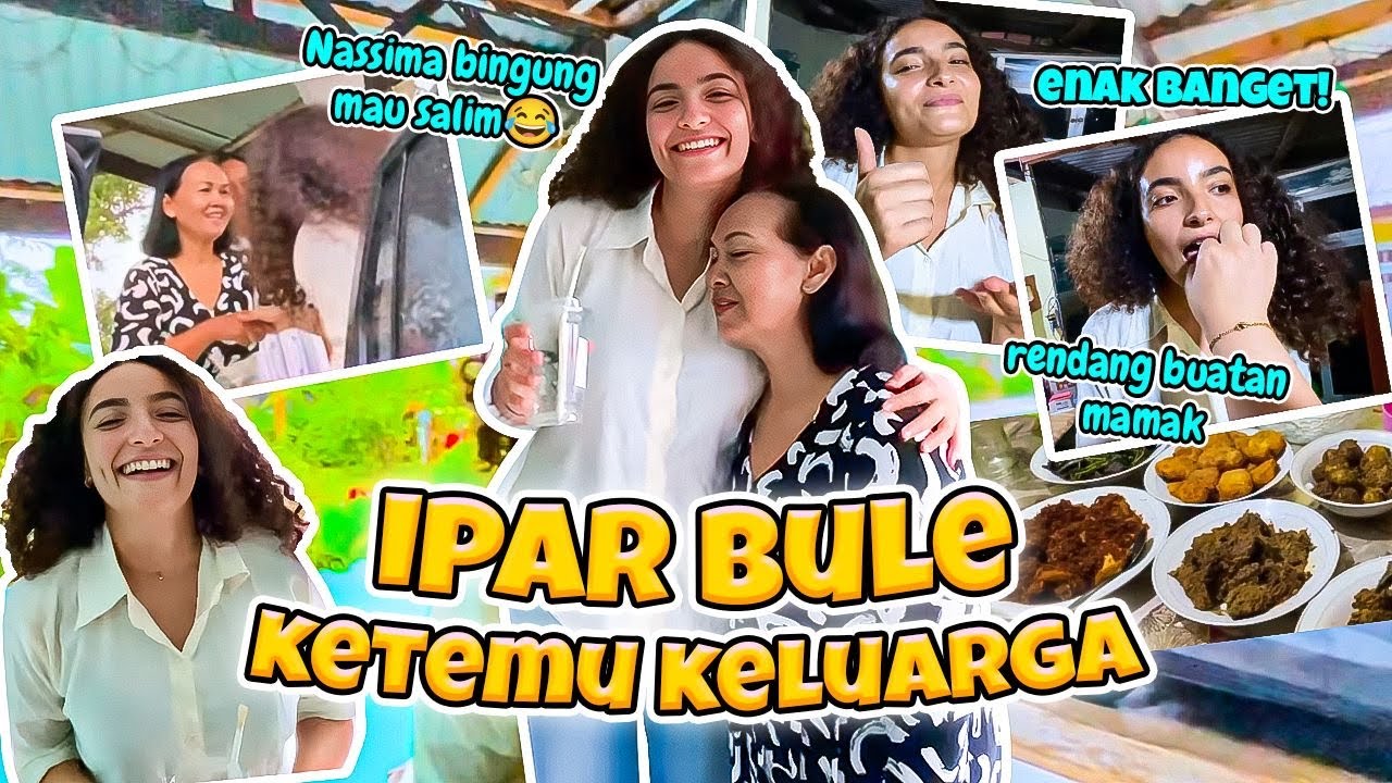 IPAR BULE CANTIK DARI PRANCIS BERTEMU KELUARGAKU PERTAMA KALI