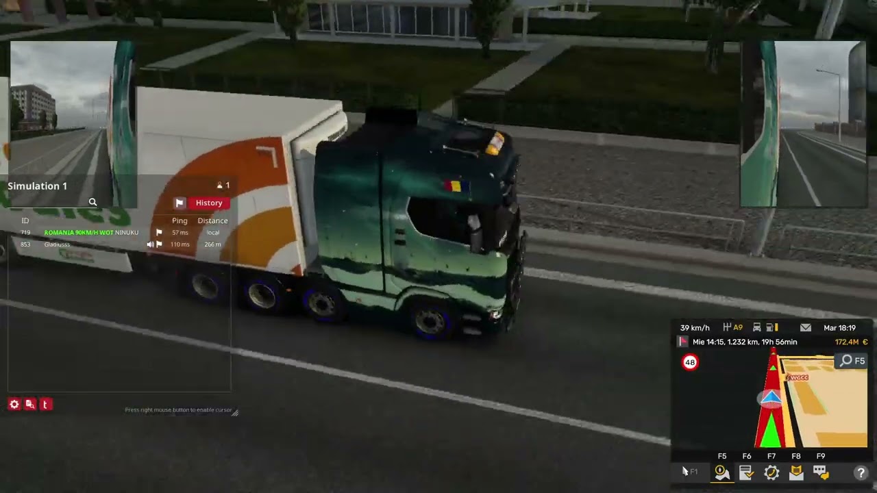 Euro Truck Simulator 2 MP Grimsby-Hamburg