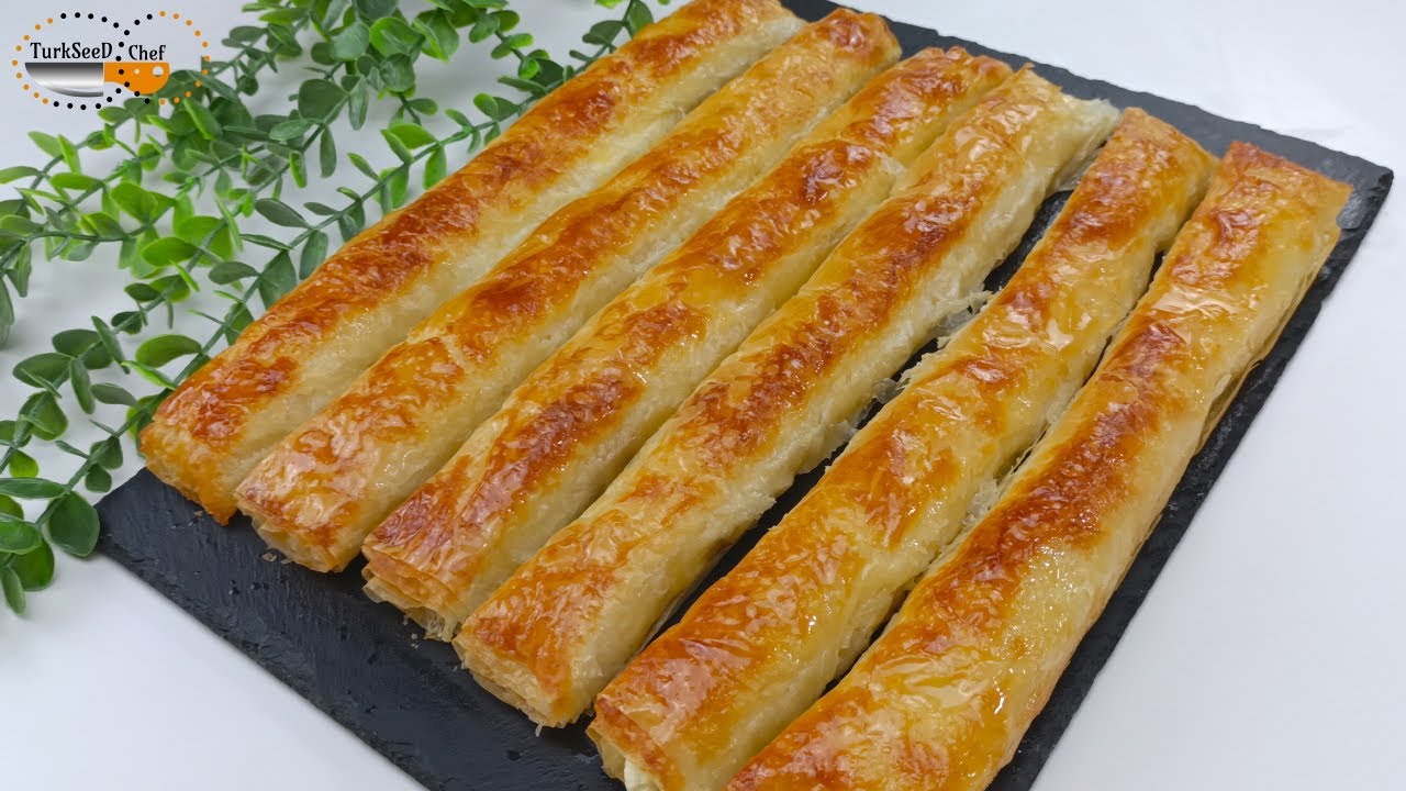 Хрустящий борек с сыром по-турецки (быстрый и простой рецепт)