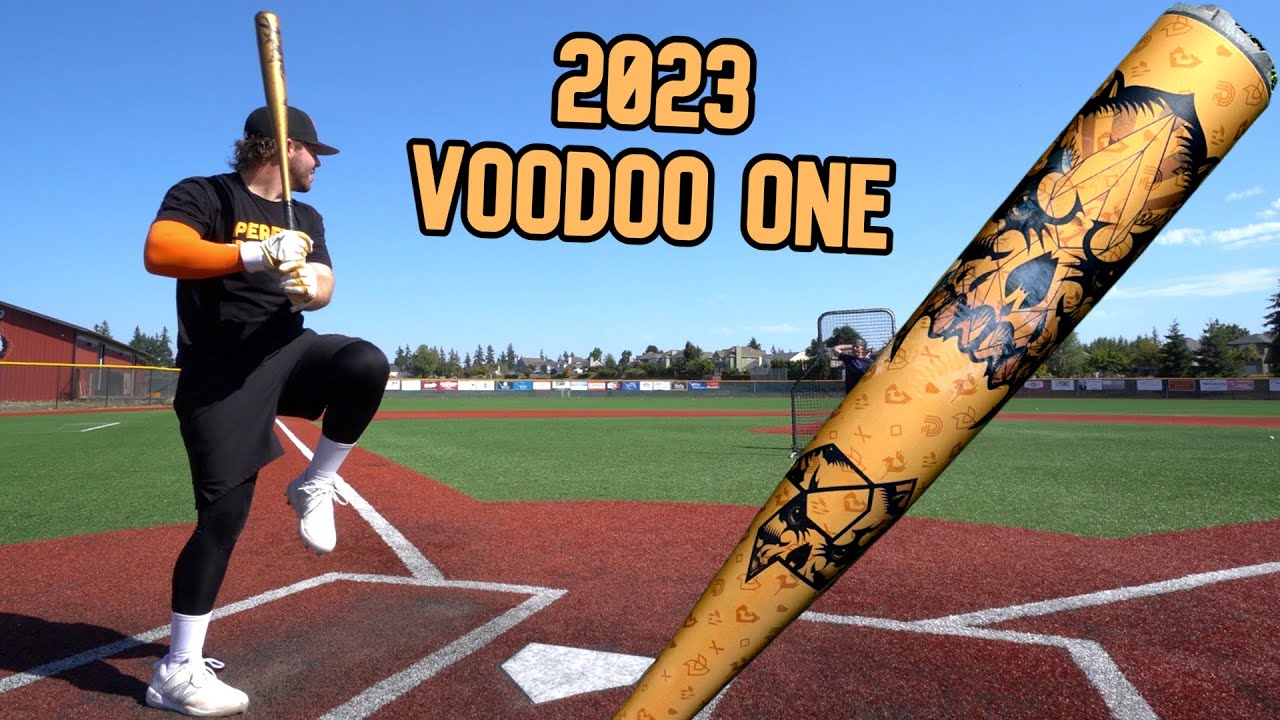 Удары битой DeMarini Voodoo One 2023 года | Обзор бейсбольной биты BBCOR