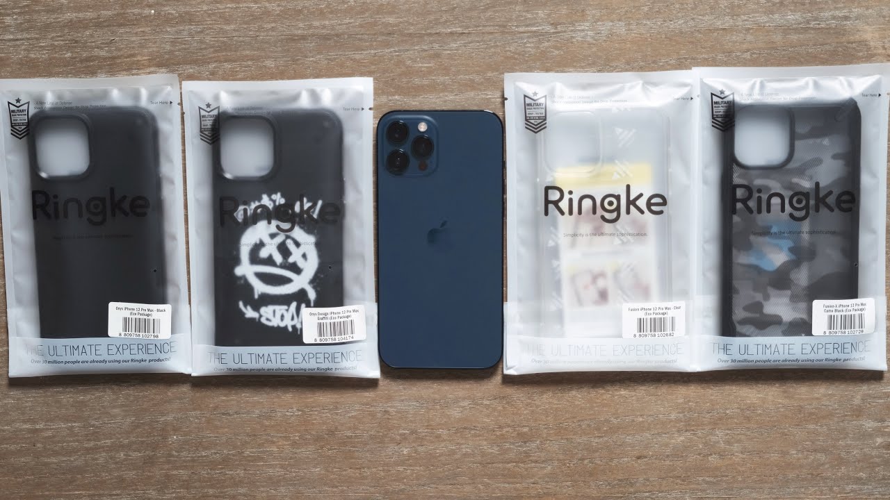 iPhone 12 Pro Max Ringke Case LineUp Review!