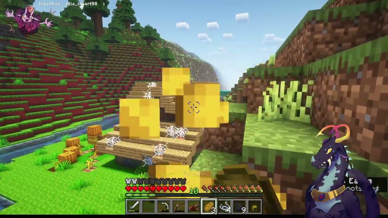 Playing Minecraft with my sister 2 [VOD]