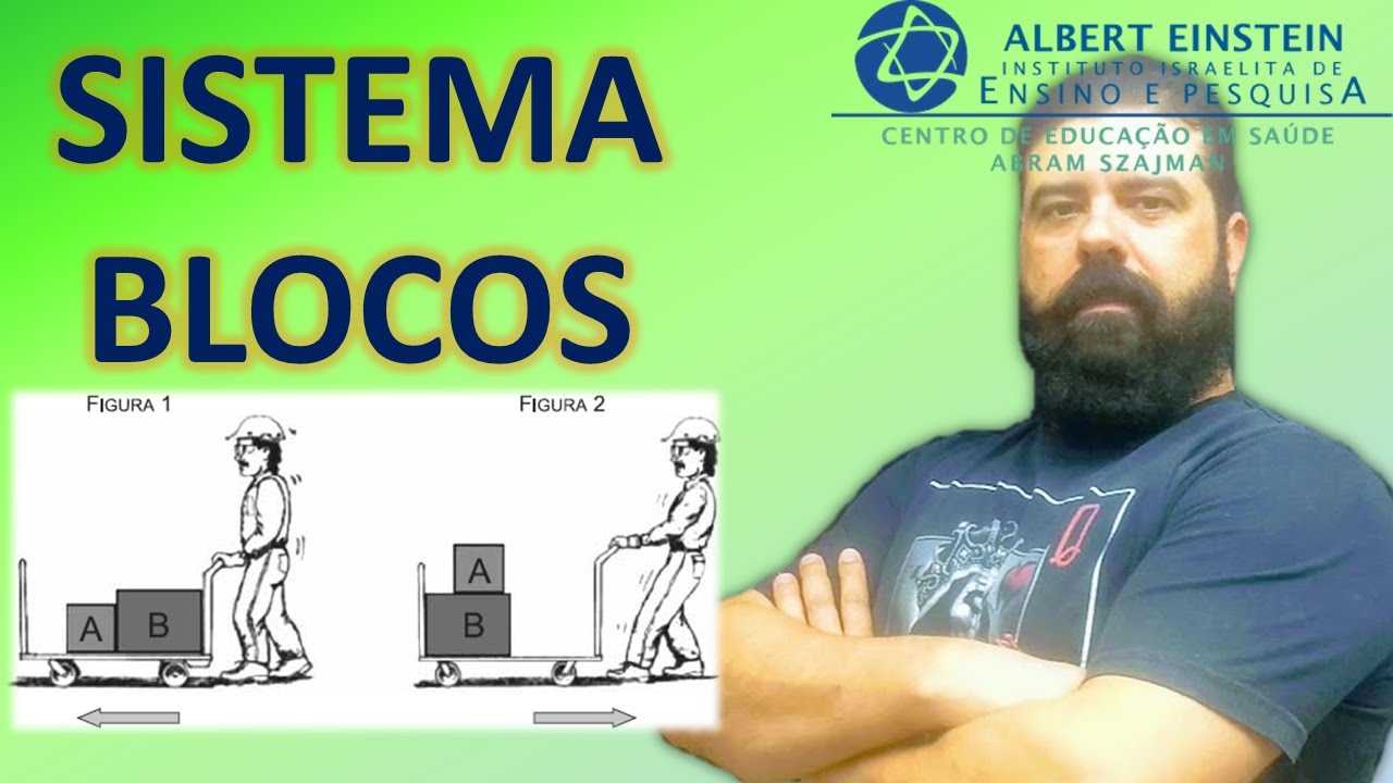 Albert Einstein 2020 | 03 - Sistema de Blocos   Segunda lei de Newton