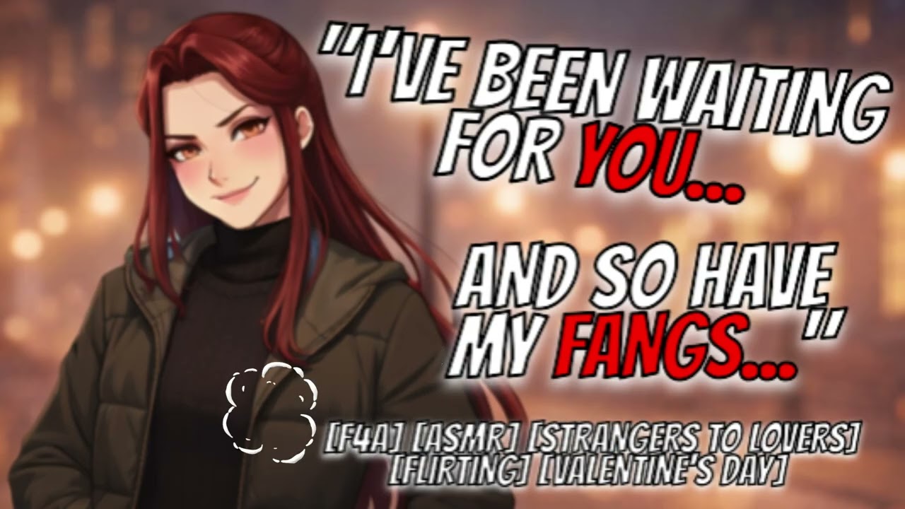 Your Vampire Valentine Want To Kiss You | F4A Spicy ASMR Roleplay