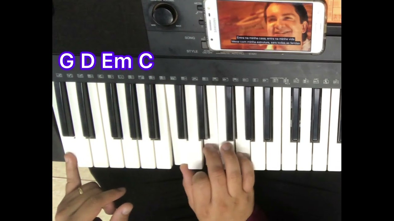 Como Zaqueu para iniciantes no Teclado