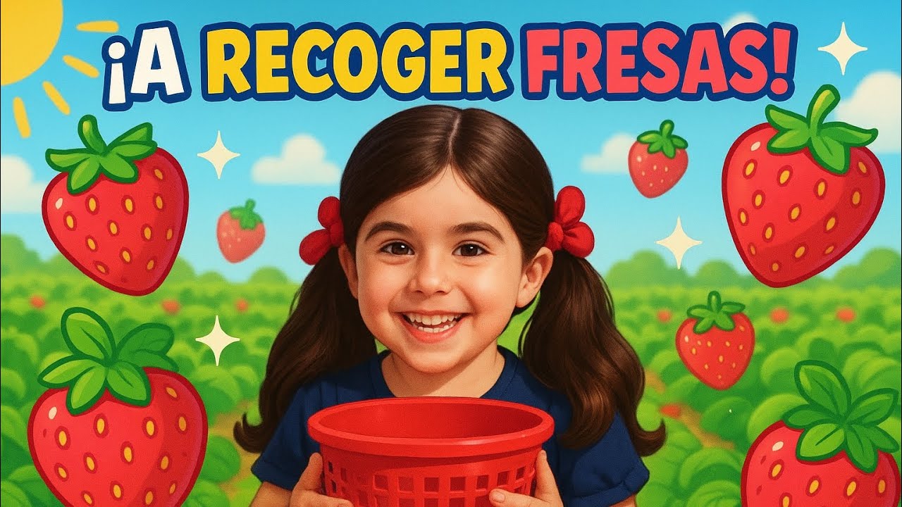 ¡Acompañame a recolectar fresas! 🍓