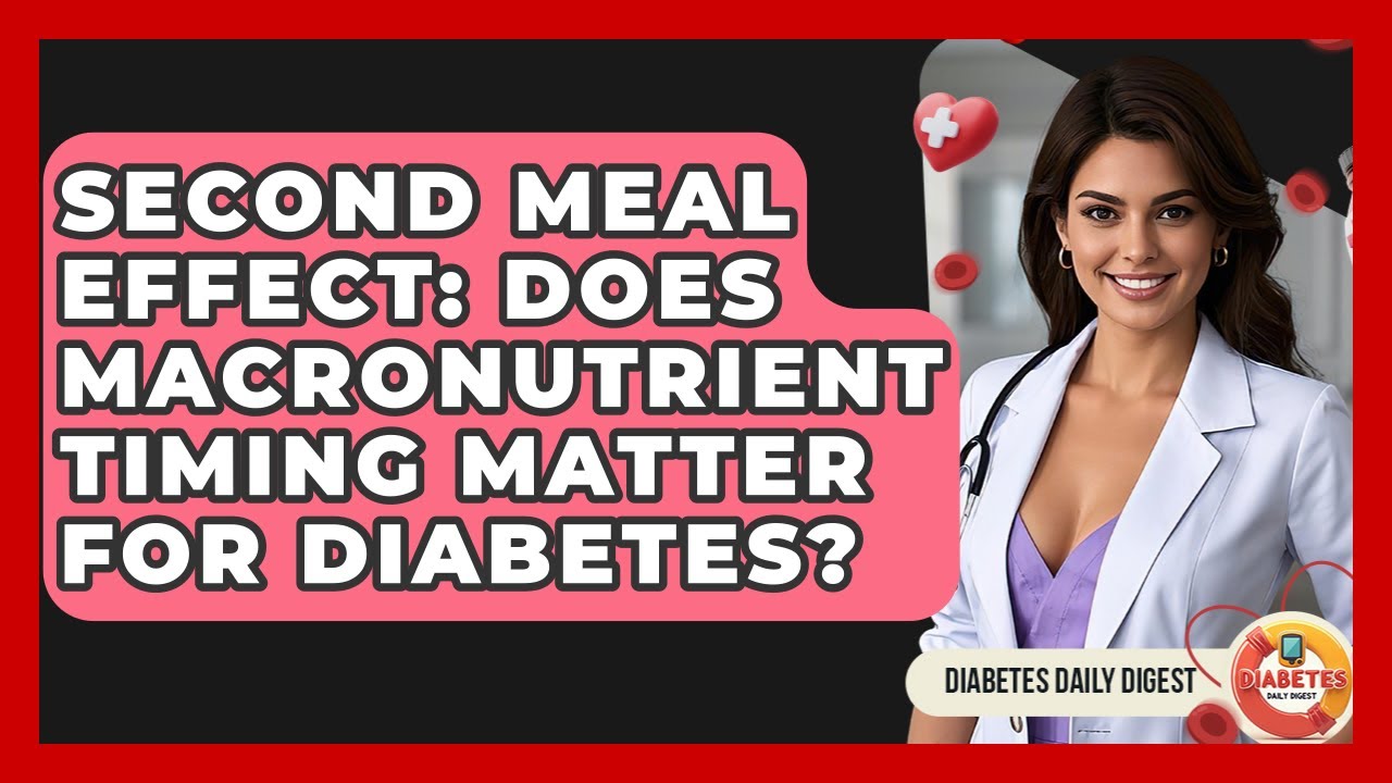 Second Meal Effect: Does Macronutrient Timing Matter For Diabetes? - Diabetes Daily Digest