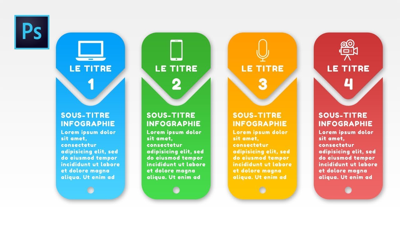[TUTO] : Comment créer une infographie design sur Photoshop ?