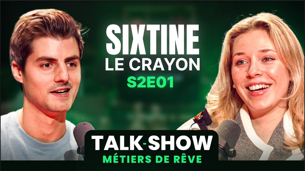 Talk-Show M&eacute;tier de R&ecirc;ve E1 avec Sixtine (Le Crayon) : Entreprendre pendant ses &eacute;tudes? Creator Econ
