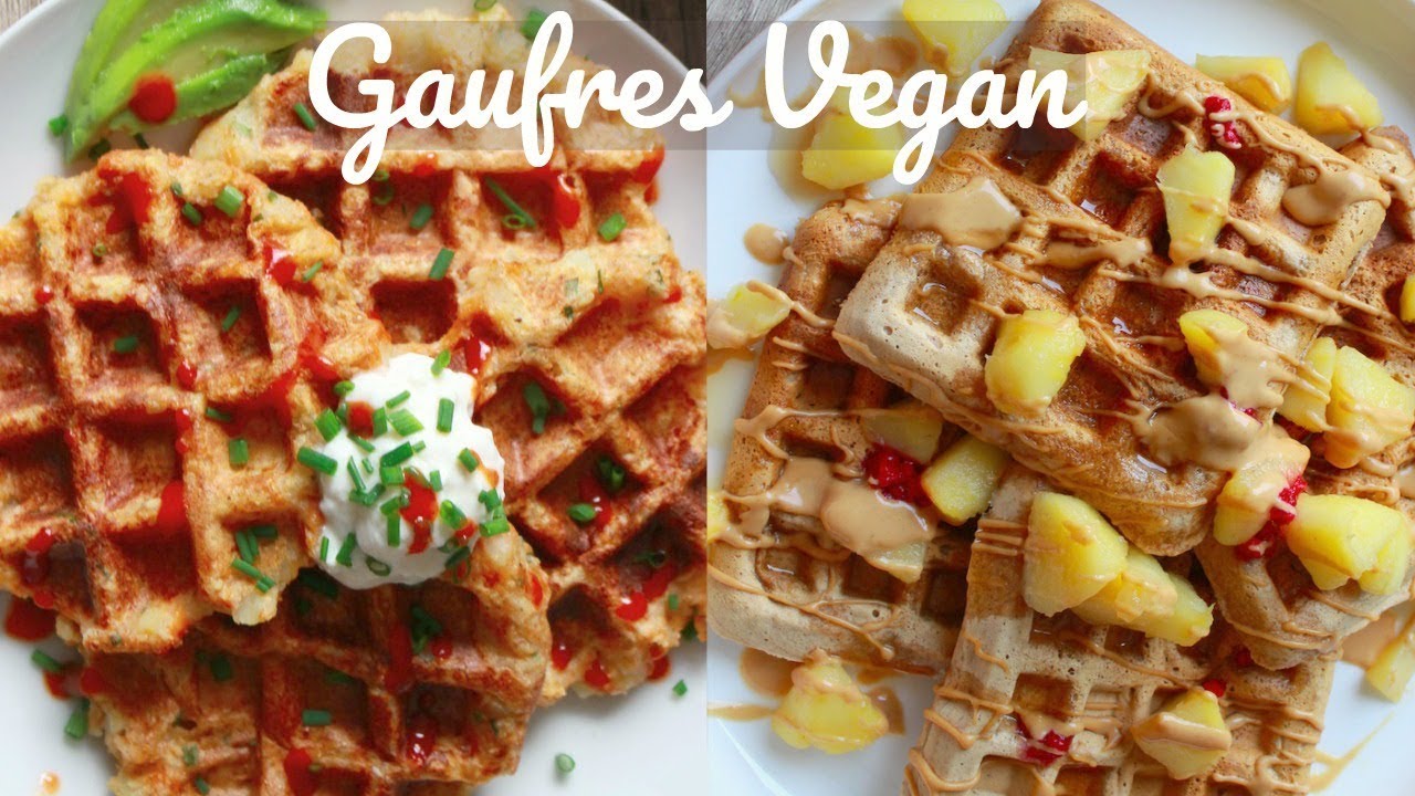 GAUFRES VEGAN | Recette Salée & Sucrée