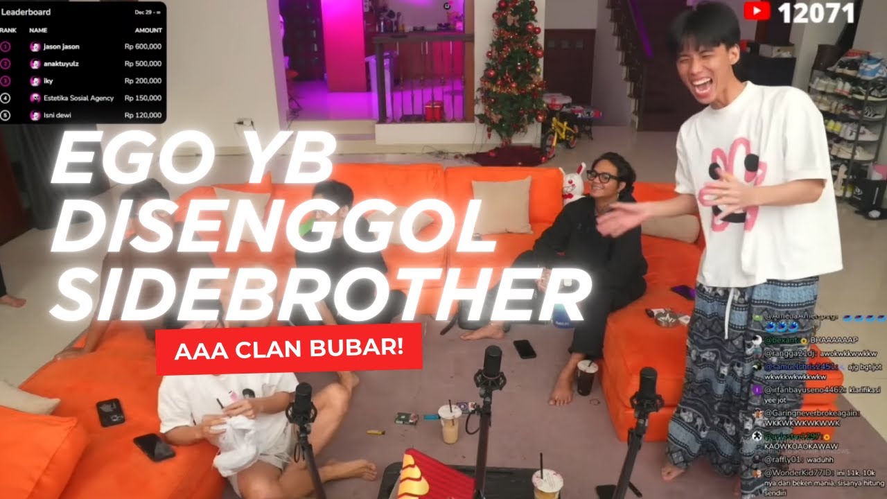 SIDEBROTHER ROASTING YB HABIS HABISAN, A4ACLAN BUBAR ⁉️