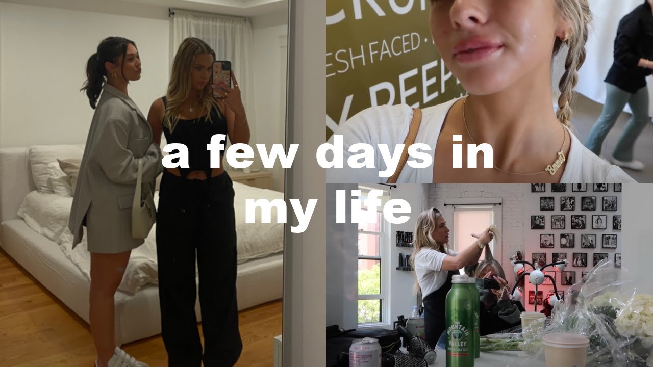 vlog: im home! + dying my hair & getting botox