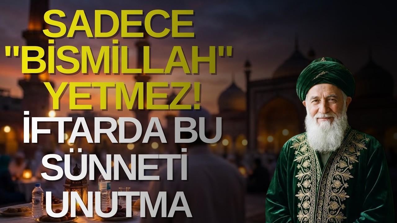 İftarda Suyu İçmeden Önce Mutlaka Bunu Oku! Peygamberimizin Sırrı