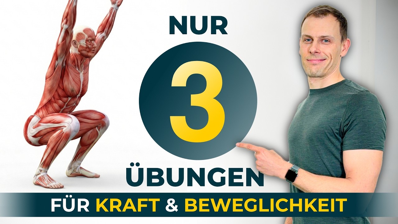 Wenn ich nur 3 Übungen fürs Leben wählen dürfte. Das wäre mein Trainingsplan