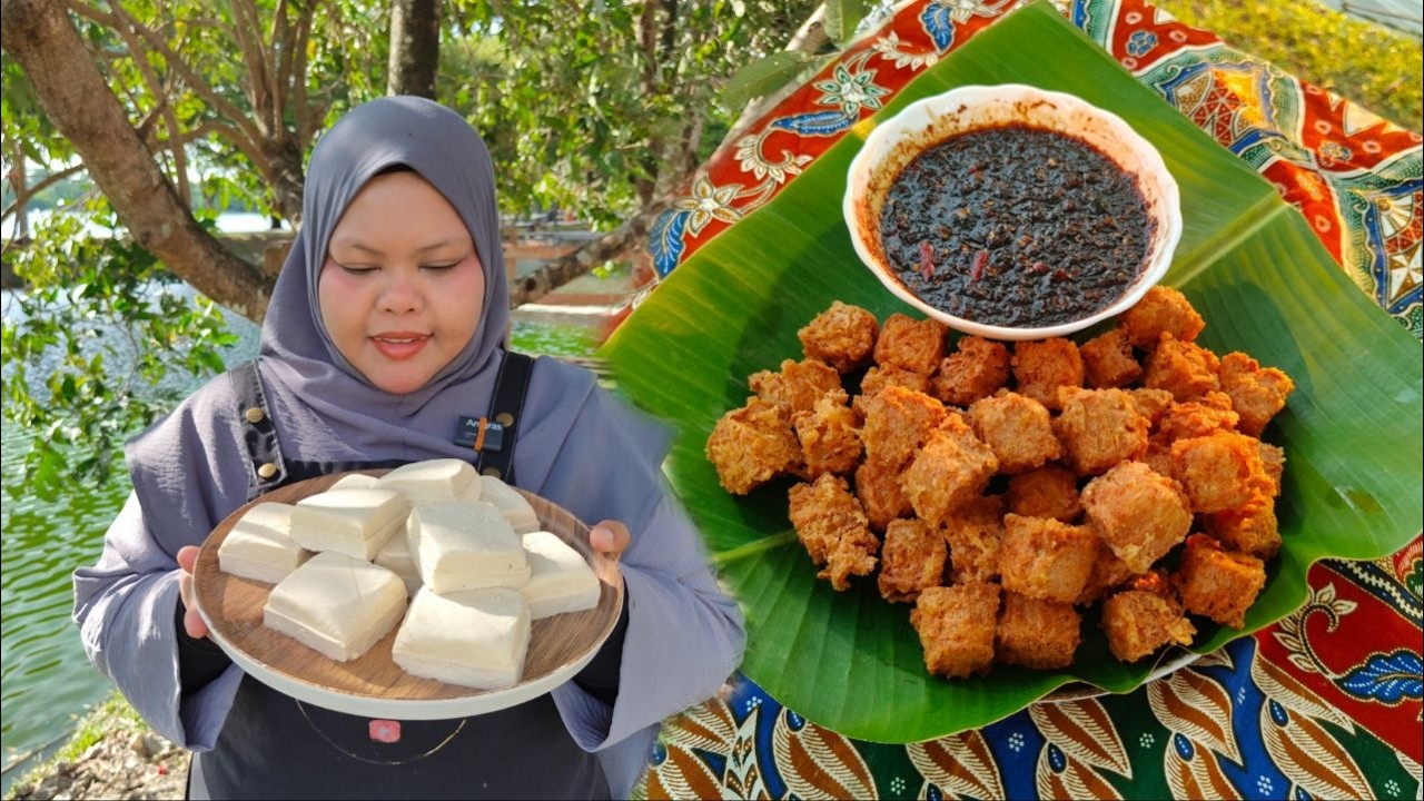 TAUHU CRISPY VIRAL!! BERSAMA SAMBAL KICAP LEGEND PADU |TIPS GORENG YANG SANGAT PENTING 💥