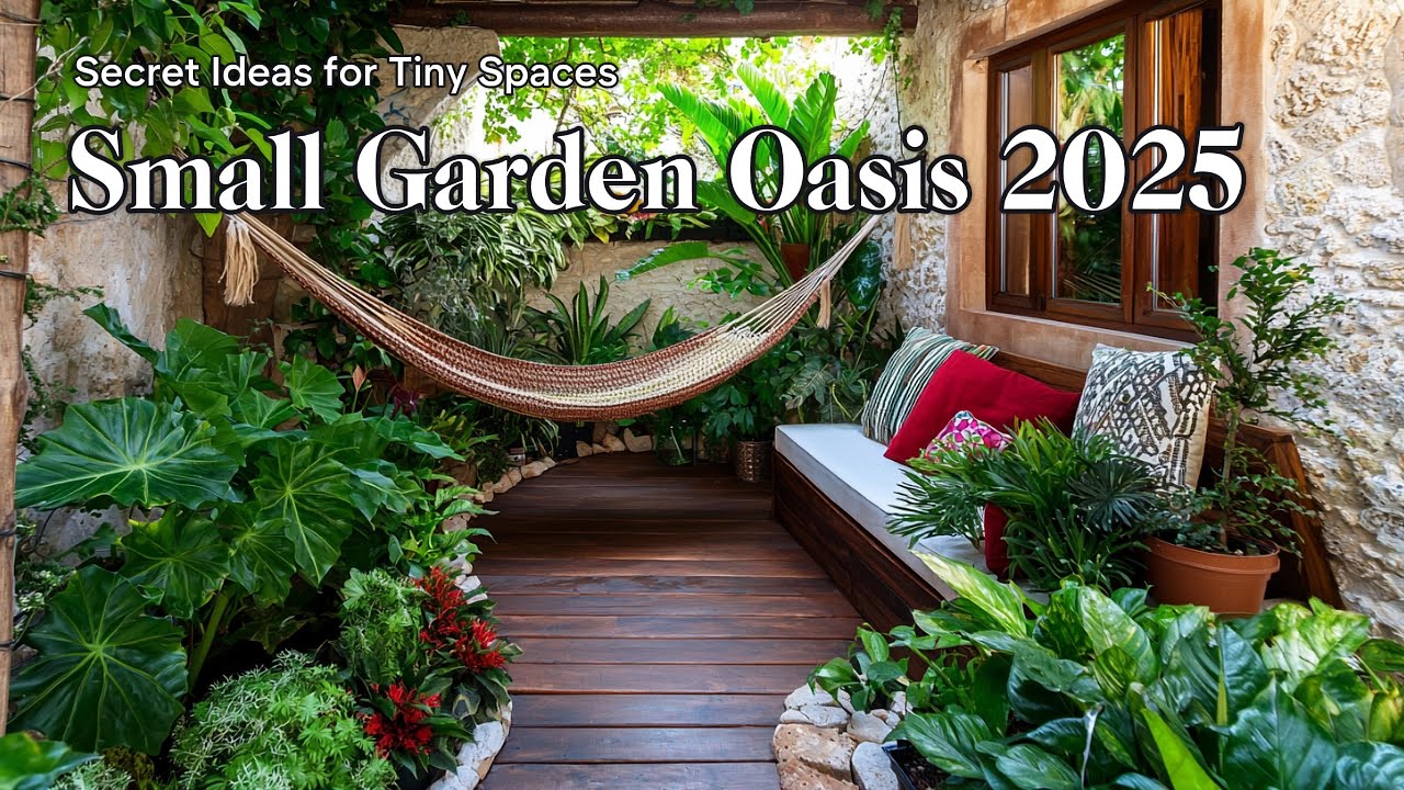 Small Garden Oasis 2025: Secret Ideas for Tiny Spaces