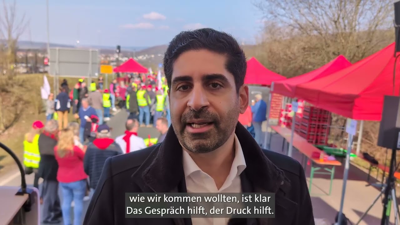 Standort Behringwerke: Mehr als 3000 bei Demo