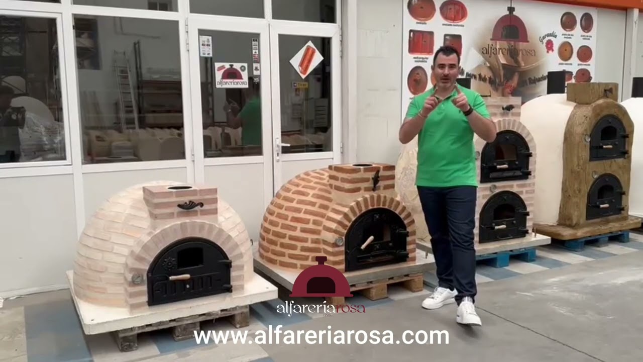 Como calentar un horno de leña de Alfareria Rosa