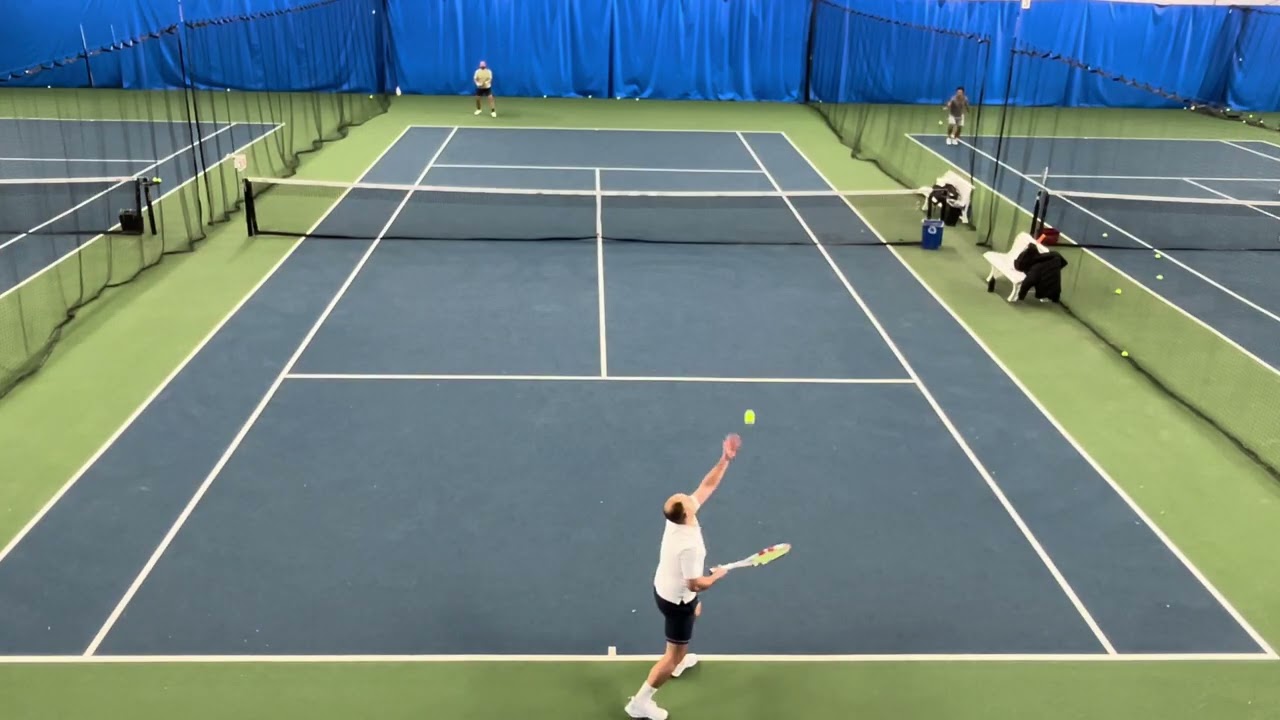 Elsak cruised past Mordi with a 6-2 6-0 victory. 